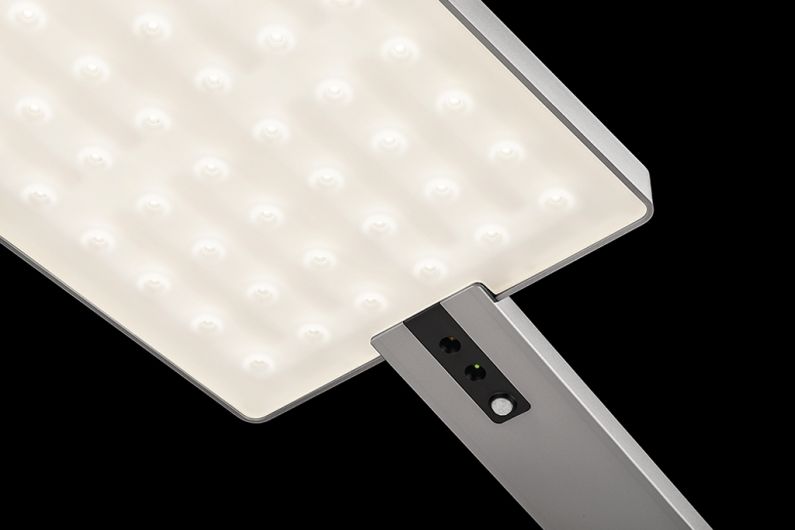 Nimbus LED Force One Office-Stehleuchte, Detail Sensoren